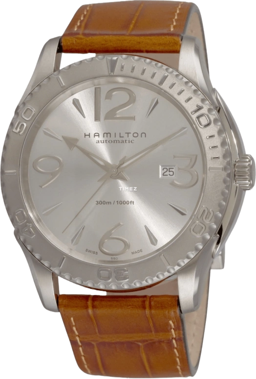 Hamilton,American Classic 46mm,46mm,Stainless Steel,Sapphire,Crystal Glass,Open,H37755555