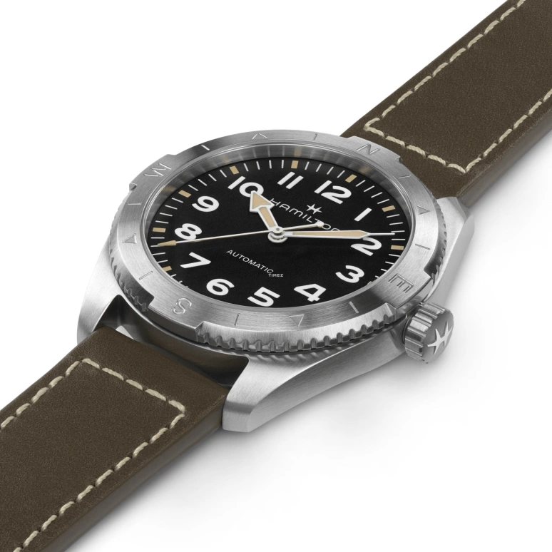 Hamilton,Khaki Field 41mm,41mm,Stainless Steel,Black,Automatic,Sapphire,Crystal Glass,Round,H70315830