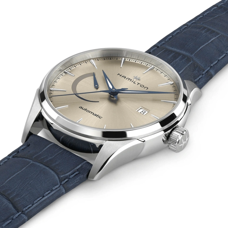 Hamilton,Jazzmaster 42mm,42mm,Stainless Steel,Silver,Automatic,Day,Power Reserve Indicator,H32635622
