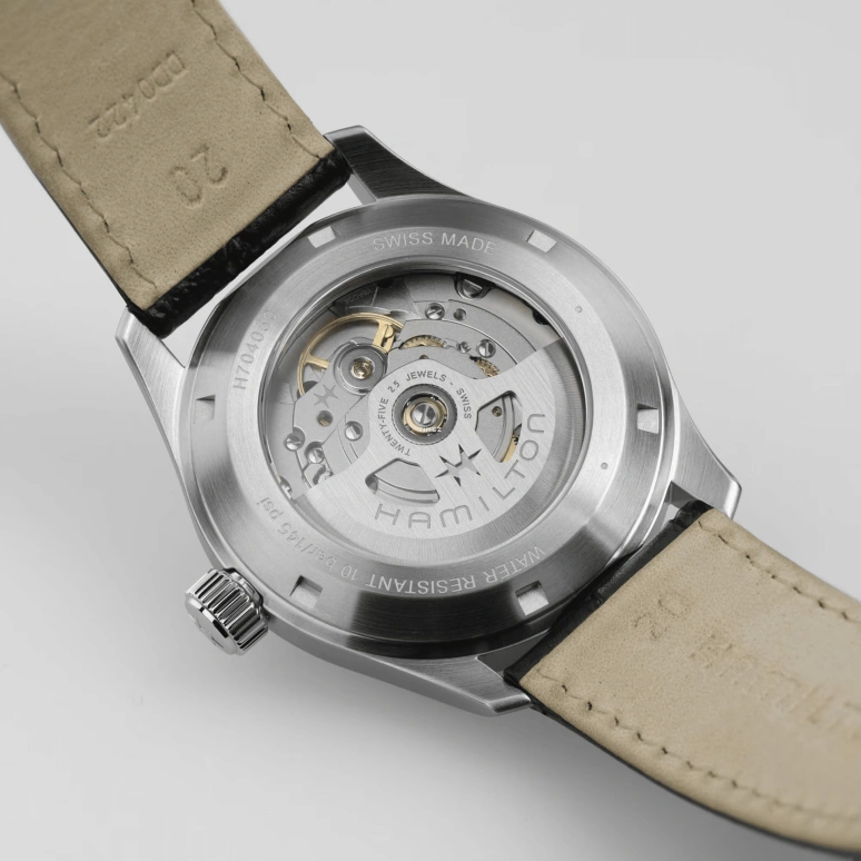 Hamilton,Khaki Field 38mm,38mm,Stainless Steel,White,Automatic,80hours,In-house Caliber,H70405710