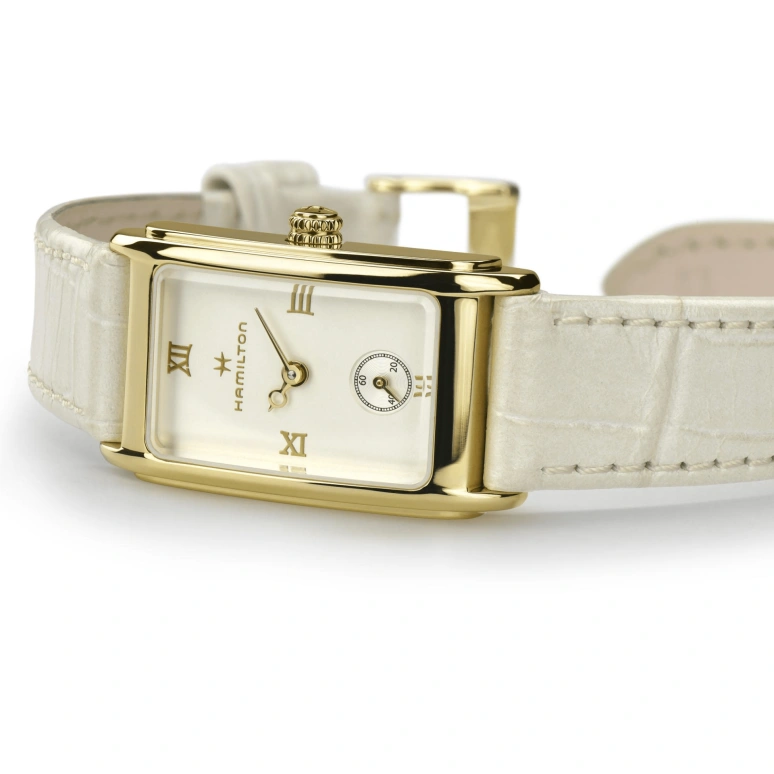 Hamilton,American Classic 18.70x27mm,18.70x27mm,Stainless Steel,White,Quartz,26280hours,Sapphire,Crystal Glass,H11241810