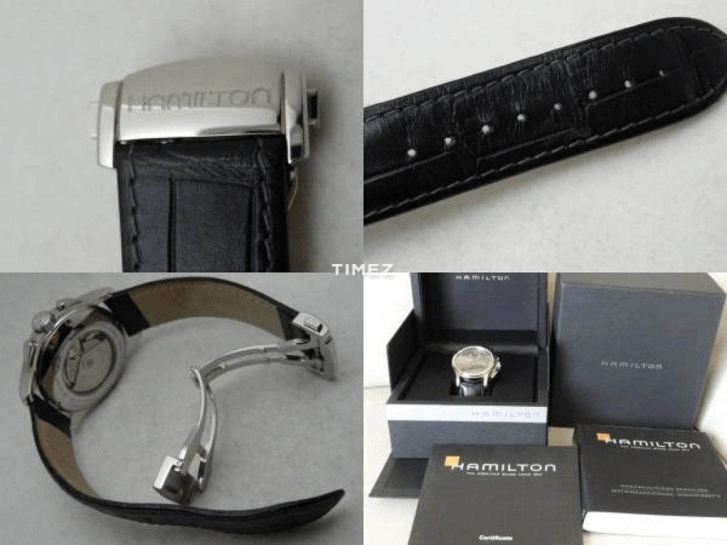 Hamilton,American Classic 42mm,42mm,Stainless Steel,Grey,Automatic,Chronograph,60hours,H32556781