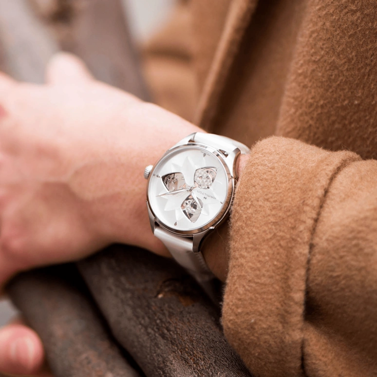 Hamilton,Jazzmaster 34mm,34mm,Stainless Steel,Skeleton,Automatic,80hours,In-house Caliber,H32115991