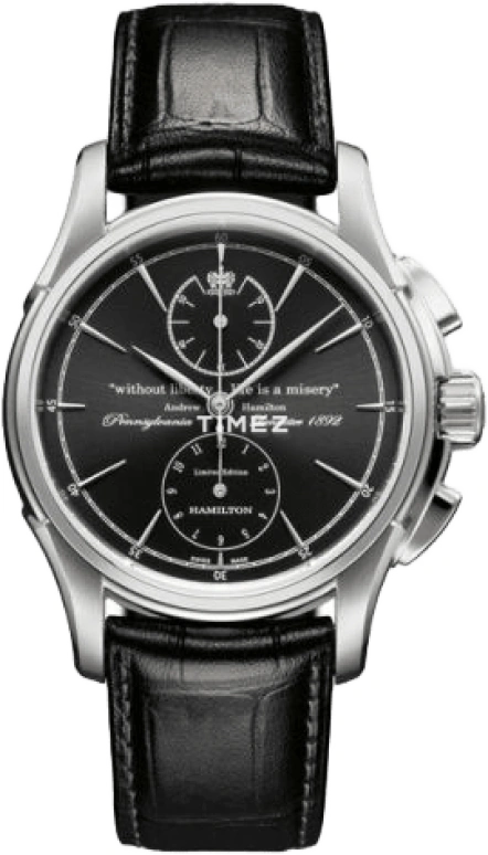 Hamilton,Jazzmaster 42mm,42mm,Stainless Steel,Black,Automatic,60hours,In-house Caliber,H32516731