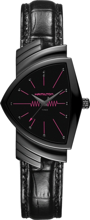 Hamilton,Ventura 32x50mm,32x50mm,Stainless Steel,Black,Quartz,26280hours,Other,H89421731