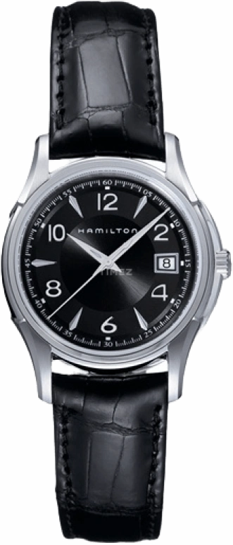 Hamilton,Jazzmaster 34mm,34mm,Stainless Steel,Black,Quartz,Date,26280hours,H32311735