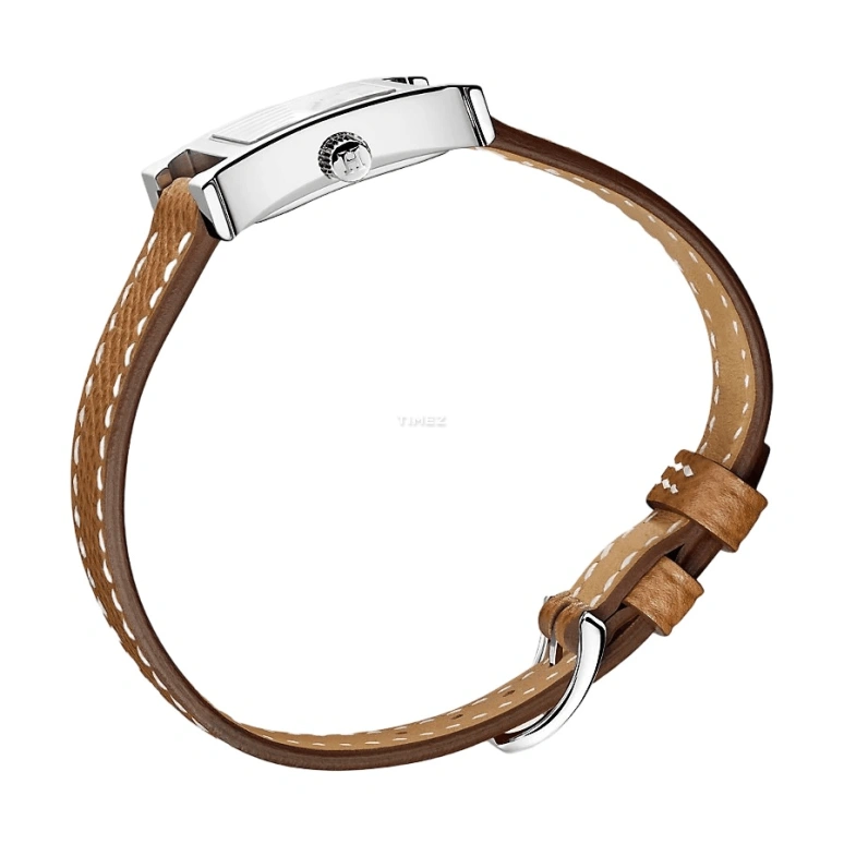 Hermès,Heure H 17.20x17.20mm,17.20x17.20mm,Stainless Steel,White,Quartz,Sapphire,Crystal Glass,Square,W037875WW00