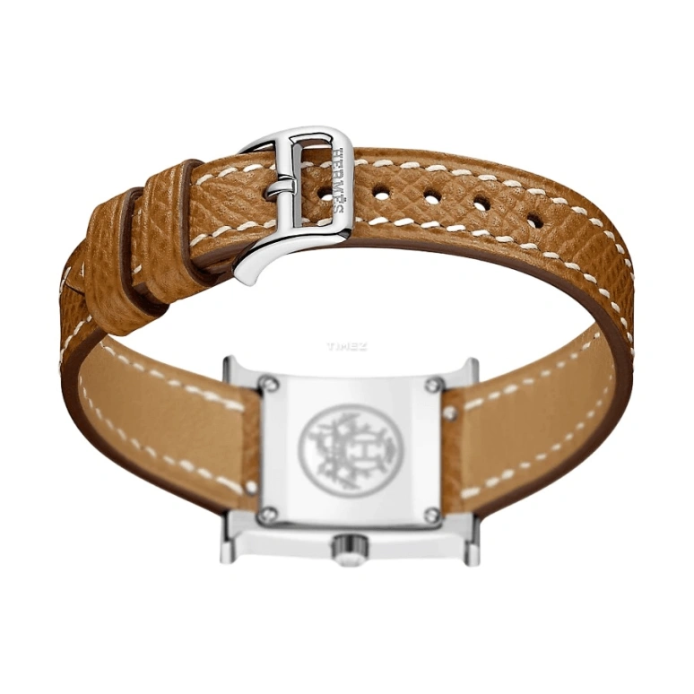 Hermès,Heure H 17.20x17.20mm,17.20x17.20mm,Stainless Steel,White,Quartz,Sapphire,Crystal Glass,Square,W037875WW00