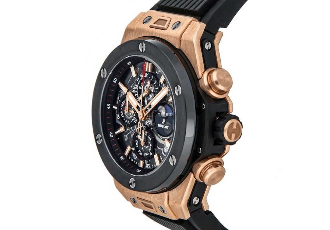 Hublot,Big Bang 45mm,45mm,Ceramic,Red Gold,Grey,Automatic,Chronograph,Moonphase,Perpetual Calendar,Leap Year,72hours,In-house Caliber,406,406.OM.0180.RX