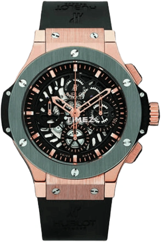 Hublot,Other 44mm,44mm,Rose Gold,Black,Sapphire,Crystal Glass,310,310.PT.1180.RX