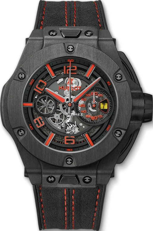 Hublot,Big Bang 45mm,45mm,Carbon,Black,Sapphire,Crystal Glass,Round,402,402.QU.0113.WR