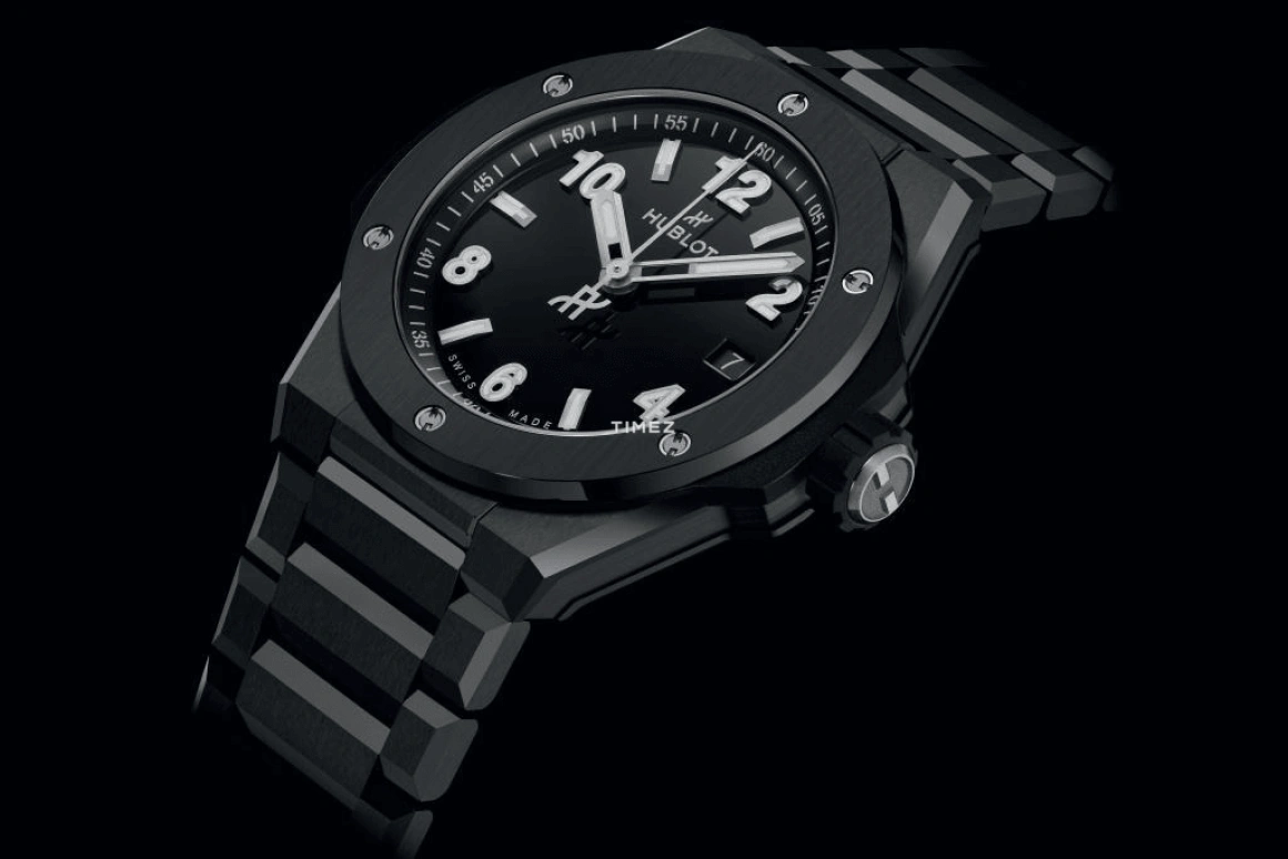 Hublot,Big Bang 38mm,38mm,Ceramic,Black,Automatic,Day,48hours,457,457.CX.1270.CX