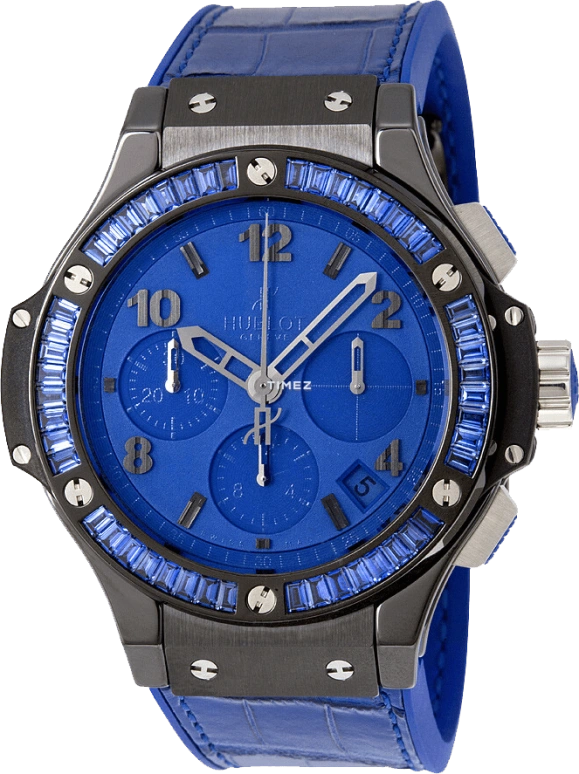 Hublot,Big Bang 41mm,41mm,Ceramic,Blue,Automatic,Chronograph,Day,341,341.CL.5190.LR.1901