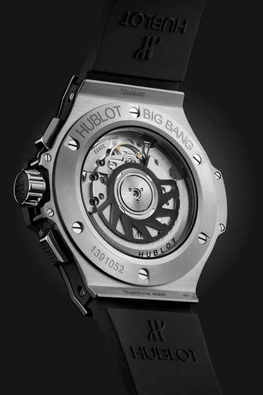 Hublot,Big Bang 41mm,41mm,Stainless Steel,Black,Automatic,Chronograph,Day,341,341.SX.130.RX.114