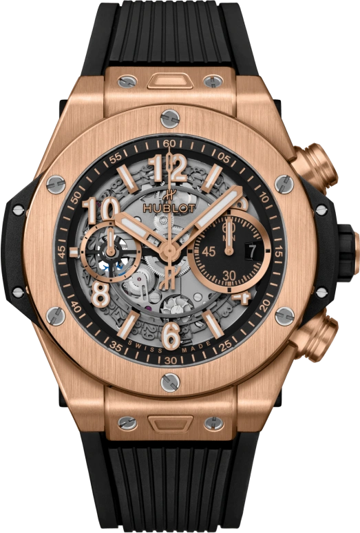 Hublot,Big Bang 44mm,44mm,KING GOLD,Black,Automatic,72hours,In-house Caliber,Deontay Wilder,421,421.OX.1180.RX