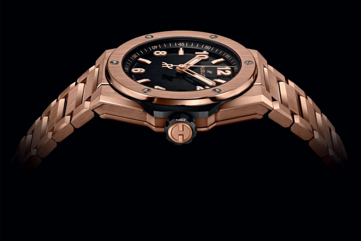 Hublot,Big Bang 38mm,38mm,KING GOLD,Black,Automatic,Day,48hours,457,457.OX.1280.OX