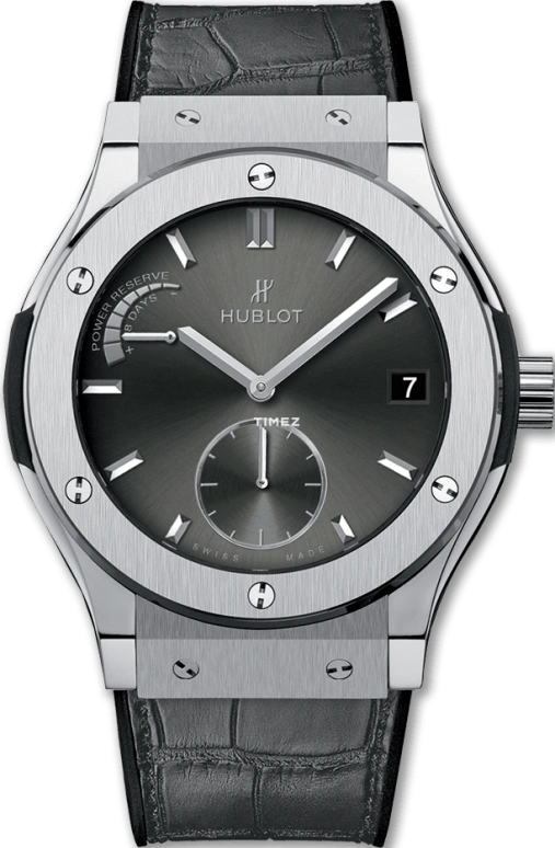Hublot,Classic Fusion 45mm,45mm,Titanium Gold,192hours,In-house Caliber,Sapphire,516,516.NX.7070.LR