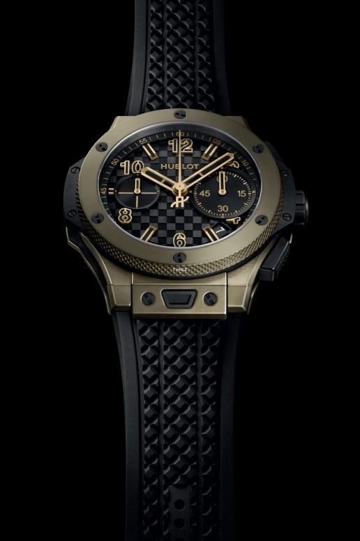 Hublot,Big Bang 43mm,43mm,Magic Gold,Black,Automatic,Chronograph,Day,431,431.MX.1330.RX