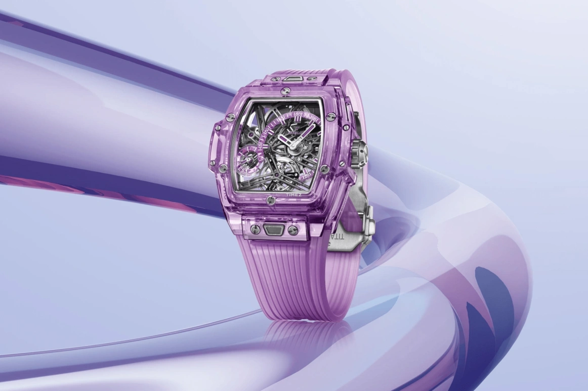 Hublot,Spirit of Big Bang 42mm,42mm,Sapphire,Purple,Chronograph,Power Reserve Indicator,Tourbillon,645,645.JM.0120.RT