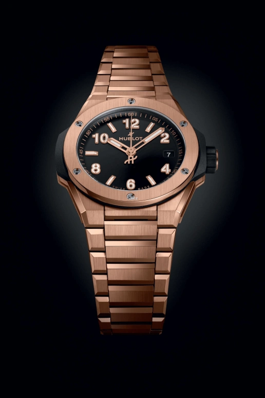 Hublot,Big Bang 38mm,38mm,KING GOLD,Black,Automatic,Day,48hours,457,457.OX.1280.OX