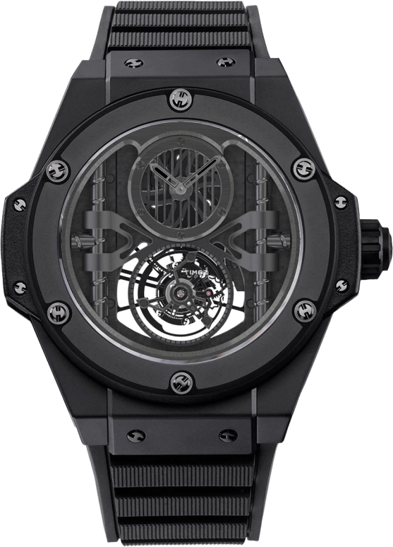 Hublot,King Power 48mm,48mm,Ceramic,Black,Handwound,In-house Caliber,Sapphire,Crystal Glass,705,705.CI.0007.RX