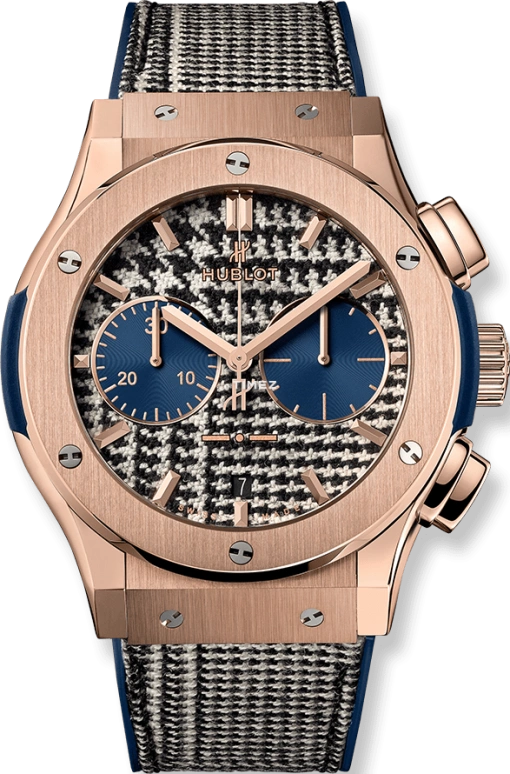 Hublot,Big Bang 45mm,45mm,KING GOLD,Titanium Gold,Blue,White,Black,Automatic,42hours,In-house Caliber,521,521.OX.2704.NR.ITI17