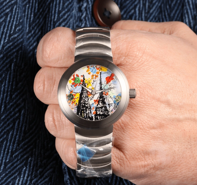 艾克宝,Horopod 44毫米,44毫米,钛,多色,自动上弦,圆形,钛灰色,And It Was A Glorious New York Spring