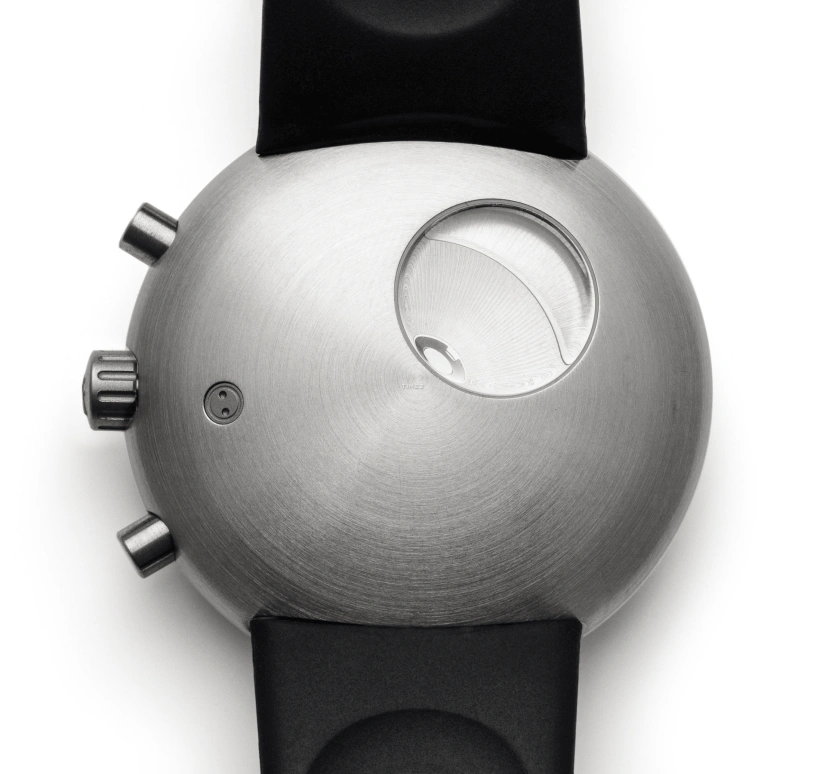 艾克宝,Hemipode 44毫米,44毫米,钛,蓝色,自动上弦,计时,星期历,日历,HE10,HE10-RU-LB