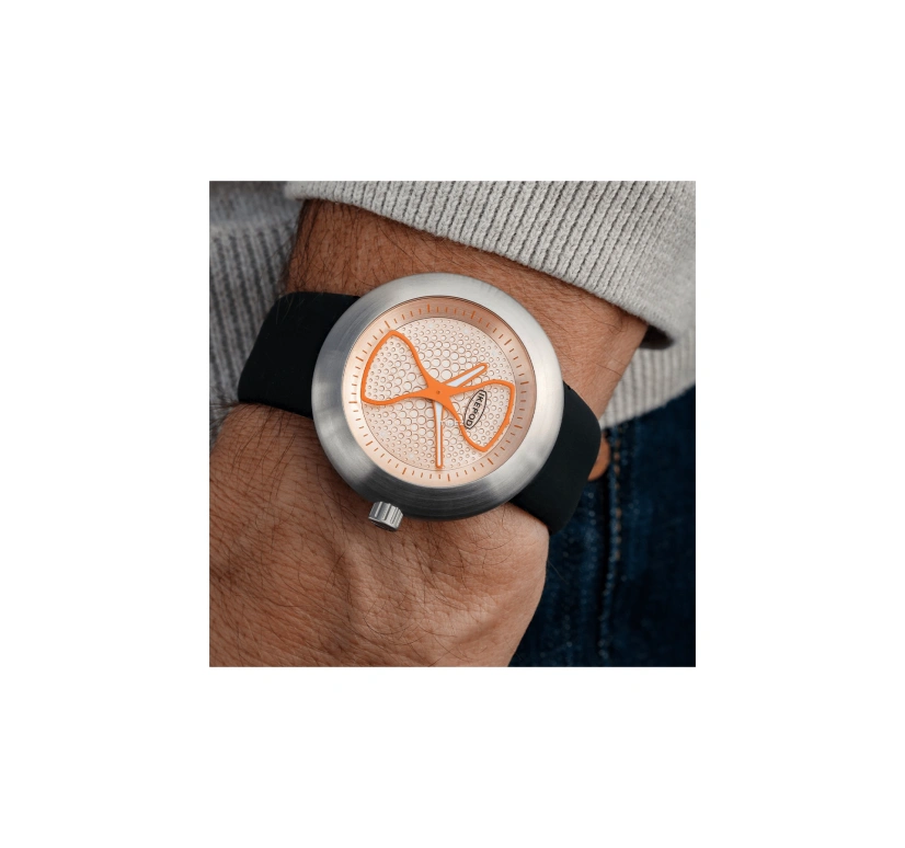 艾克宝,Megapod 46毫米,46毫米,精钢,粉金色,自动上弦,蓝宝石,水晶玻璃,圆形,M303,M303-HG-08