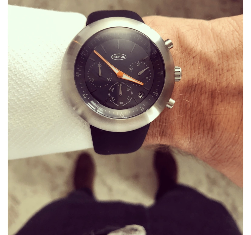 艾克宝,Chronopod 44毫米,44毫米,精钢,蓝色,石英,计时,日历,C014,C014-SI-LB 2018