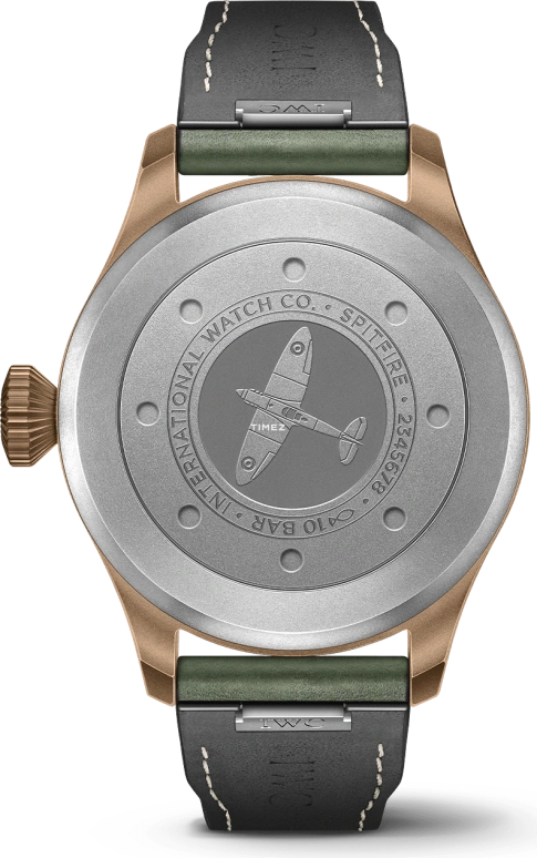 IWC,Big Pilot 43mm,43mm,Titanium,Bronze,Green,Automatic,Anti-magnetic,60hours,IW329702