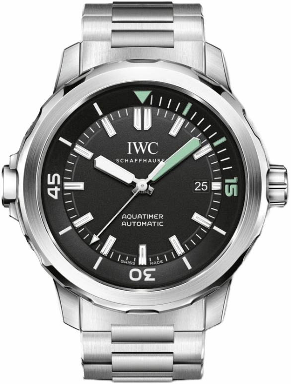 IWC,GST Aquatimer 42mm,42mm,Stainless Steel,Black,Automatic,Date,42hours,IW329002