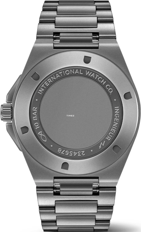 IWC,Ingenieur 40mm,40mm,Titanium,Grey,Automatic,Day,120hours,IW328904