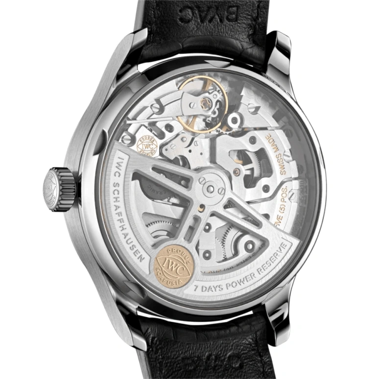 IWC,Portugieser 42.30mm,42.30mm,Stainless Steel,Silver,Automatic,Chronograph,Date,Power Reserve Indicator,IW500704