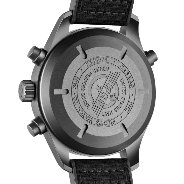 IWC,Pilot 44mm,44mm,Ceratanium,Black,Automatic,Chronograph,Date,Day,Rattrapante,44hours,In-house Caliber,IW371815