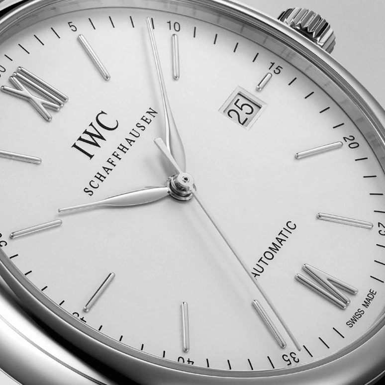 IWC,Portofino 40mm,40mm,Stainless Steel,Silver,Automatic,Day,42hours,IW356501