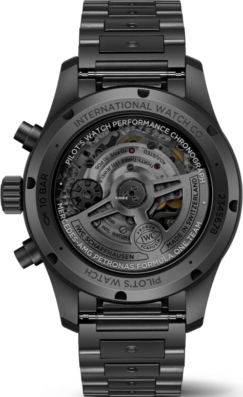 IWC,Pilot 42.50mm,42.50mm,Ceratanium,Black,Automatic,Chronograph,Date,Day,IW388307