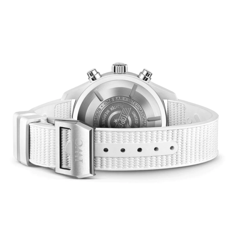 IWC,Pilot 44.50mm,44.50mm,Titanium,Ceramic,Black,Automatic,Chronograph,Date,Day,Anti-magnetic,48hours,In-house Caliber,IW389105