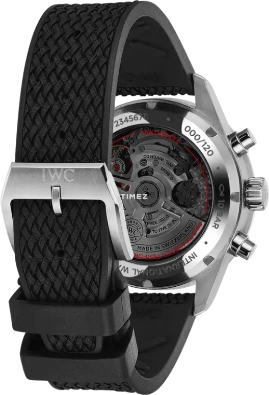 万国,飞行员 41毫米,41毫米,钛,银色,自动上弦,计时,星期历,日历,IW388308