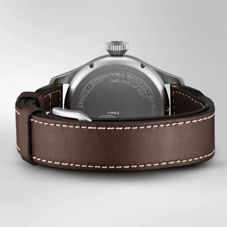 IWC,Big Pilot 48mm,48mm,Titanium,Black,Handwound,Day,Power Reserve Indicator,IW510301