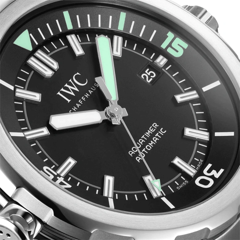 IWC,GST Aquatimer 42mm,42mm,Stainless Steel,Black,Automatic,Date,42hours,IW329002