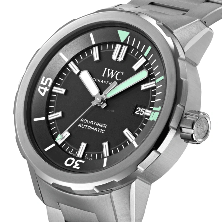 IWC,GST Aquatimer 42mm,42mm,Stainless Steel,Black,Automatic,Date,42hours,IW329002