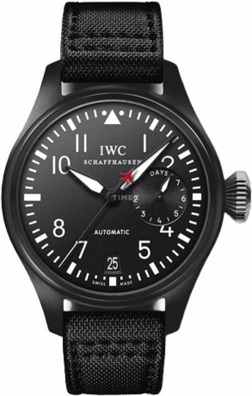 IWC,Big Pilot 48mm,48mm,Titanium,Ceramic,Black,Automatic,Day,Power Reserve Indicator,IW501901