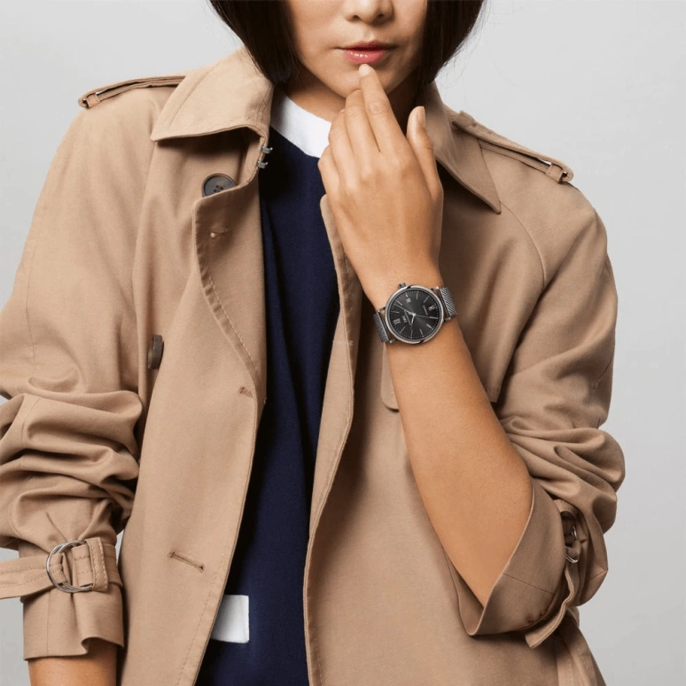 IWC,Portofino 40mm,40mm,Stainless Steel,Black,Automatic,Date,Anti-magnetic,IW356506
