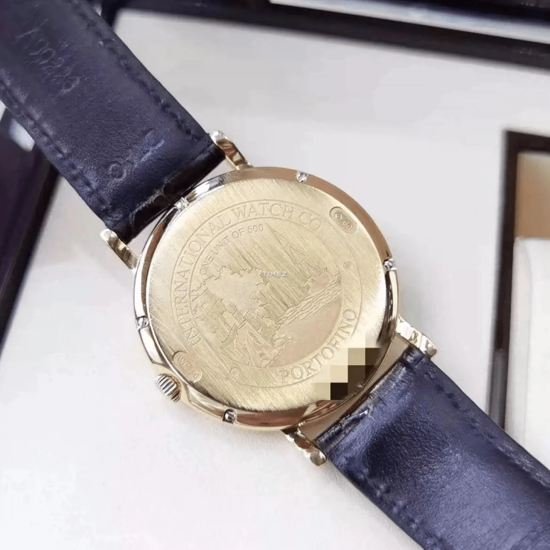 万国,柏涛菲诺 38.50毫米,38.50毫米,玫瑰金,白色,自动上弦,日历,42小时,IW356312