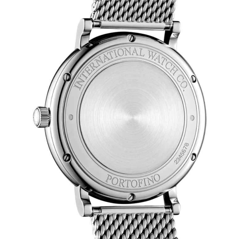 IWC,Portofino 40mm,40mm,Stainless Steel,Black,Automatic,Date,Anti-magnetic,IW356506