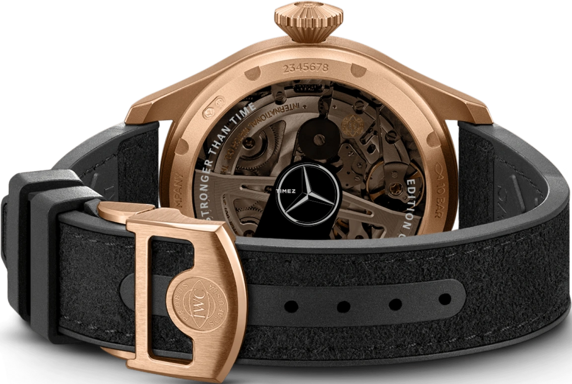 IWC,Big Pilot 46.20mm,46.20mm,Armor Gold,Black,Automatic,Day,Power Reserve Indicator,IW501201