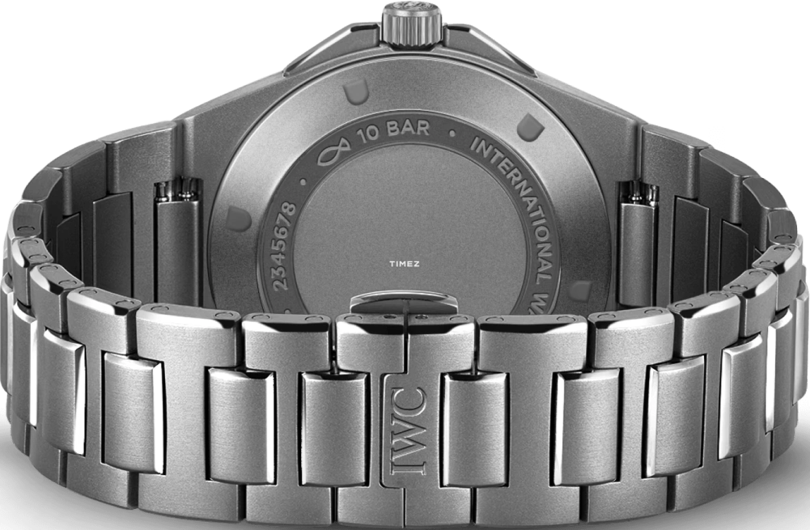 IWC,Ingenieur 40mm,40mm,Titanium,Grey,Automatic,Day,120hours,IW328904