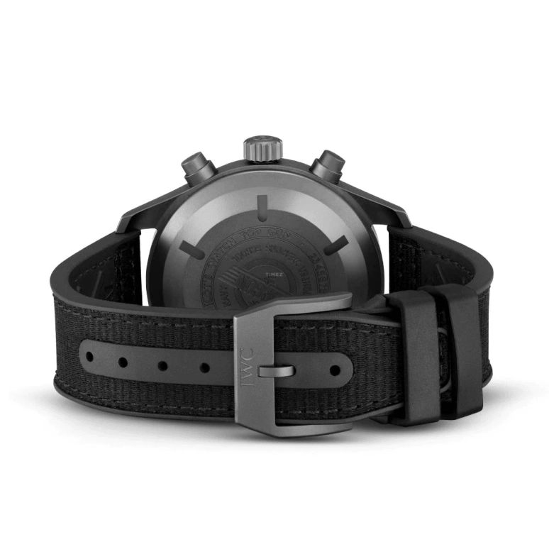 IWC,Pilot 44mm,44mm,Ceratanium,Black,Automatic,Chronograph,Date,Day,Rattrapante,44hours,In-house Caliber,IW371815
