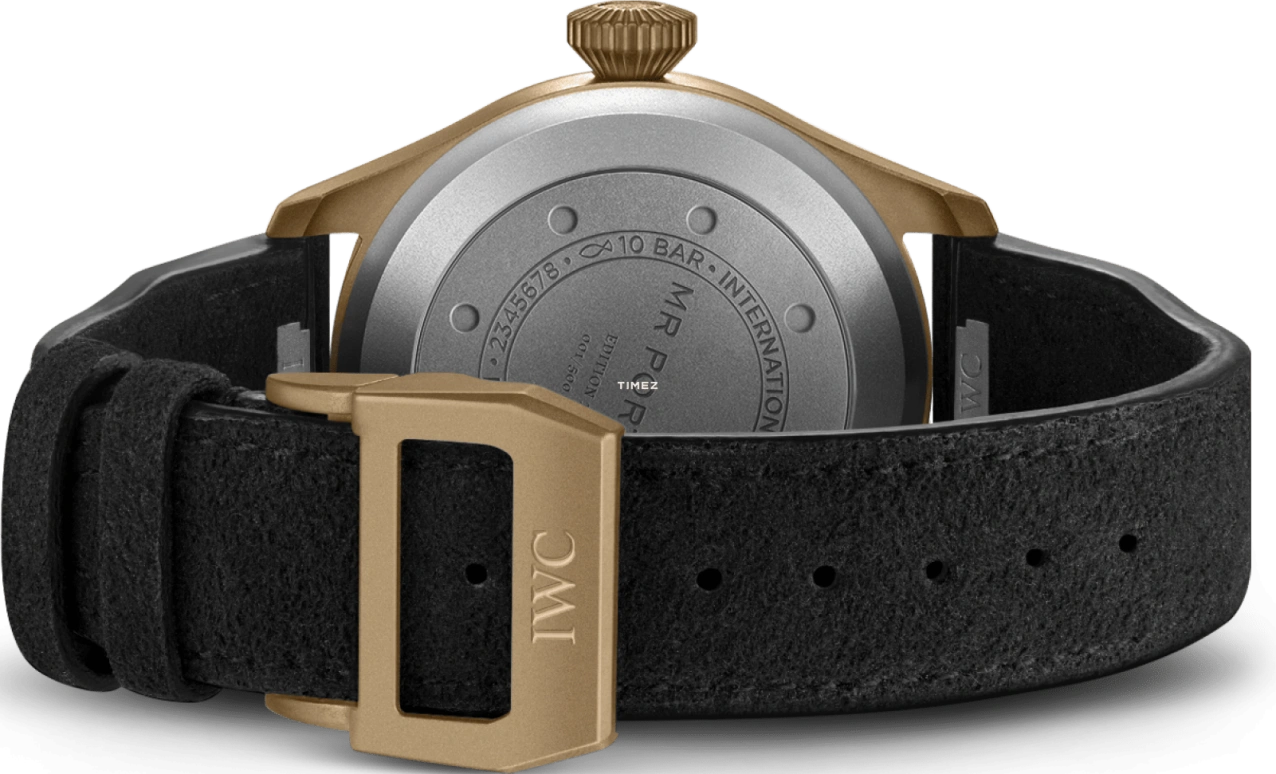 IWC,Pilot 43mm,43mm,Bronze,Black,Automatic,Sapphire,Round,IW329703